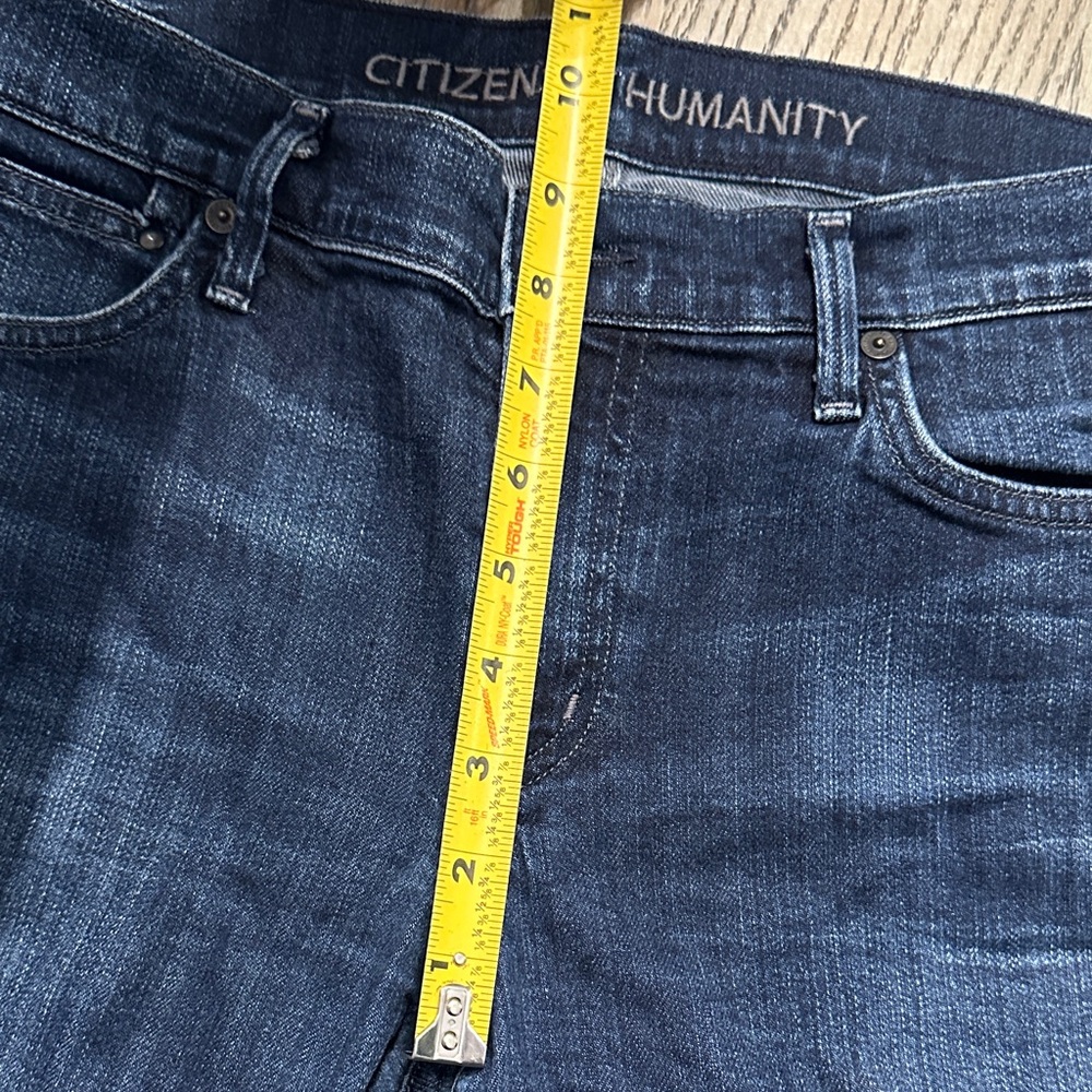 Citizens of Humanity Kelly Dark Wash Bootcut Denim Jeans Y2K Low-Waist - Picture 9 of 12